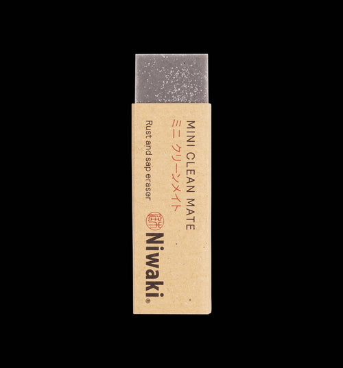 Niwaki Mini Clean Mate – Rust & Sap Eraser for Garden Tools